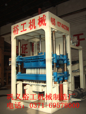 黑龍江大型水泥砌塊機生產線，小型砌塊機廠家YG