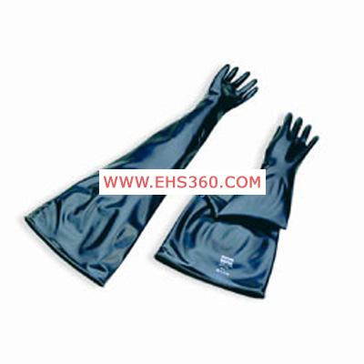 供應(yīng)深圳抗化學(xué)品手套，干箱手套，化學(xué)品防護(hù)手套