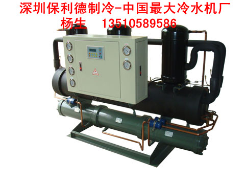 湖北冷水機保養(yǎng)，開放式冷水機，螺桿機組參數(shù)盡在保利德