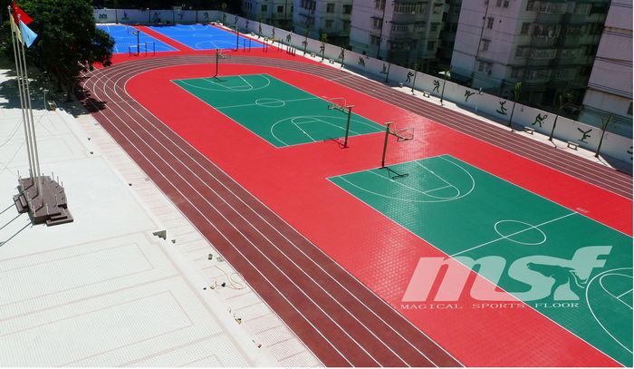哪里有專業拼裝運動地板報價找廣州茵馳