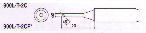 SAS 520 螺絲機(jī)銷售無鉛烙鐵咀 900L-T-2.4D