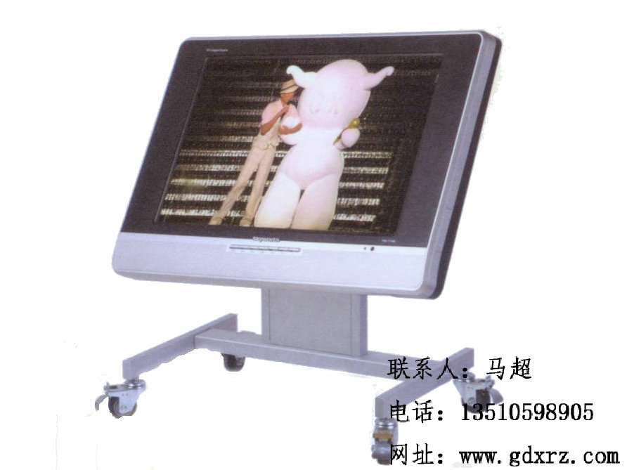 上下裝顯示器支架，液晶顯示器支架專賣，顯示屏落地支架，LCD顯示器支架廣東仙人掌視訊