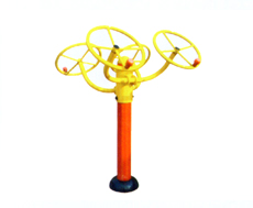 供應【qj-9069二位太極揉推器、小區(qū)健身器材】{sx}前進科研