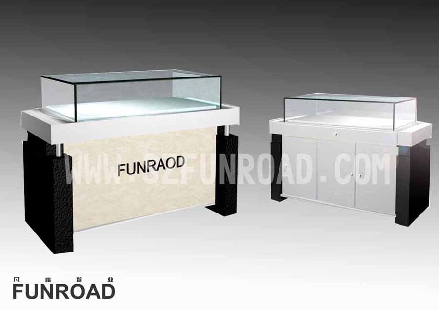 供應精品展示柜設計與制作，廣東展示柜制作廠家凡路