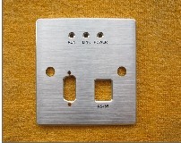 提供智能家電控制開關面板鋁型材