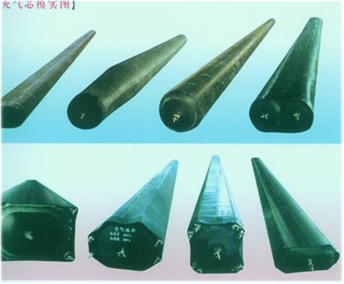 各种规格型号桥梁橡胶充气芯模圆形椭圆八角