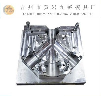 供應塑料管件模具加工 擴口三通管件模具 秉承歐美先進工藝水平 質量上乘 