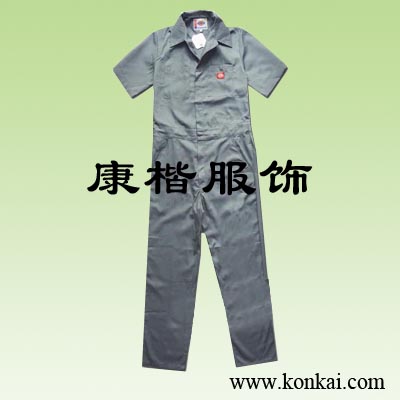 定做連體工作服 灰色防水連體工作服workwear