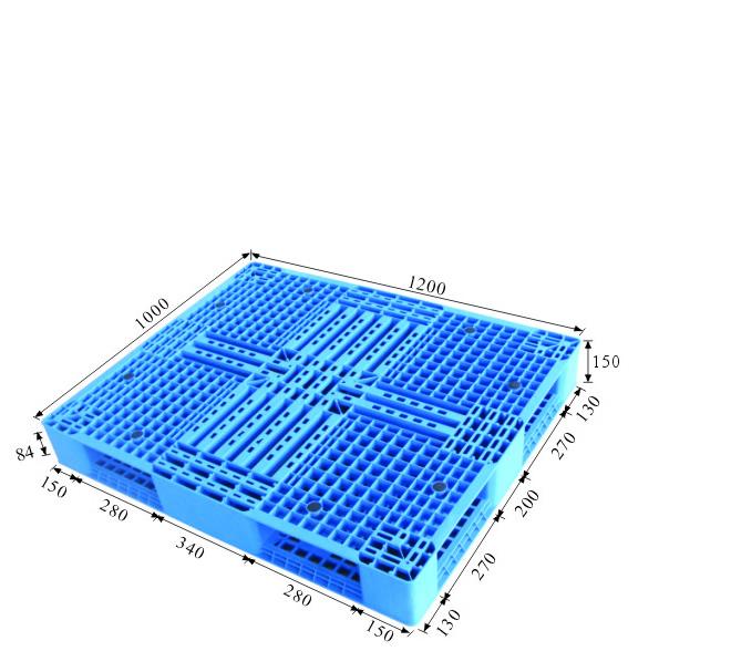 塑膠托盤，塑膠棧板，藍(lán)色托盤，塑料防潮板