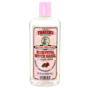 美國代購百年老牌Thayers/金縷梅玫瑰爽膚水355ML 美白補(bǔ)水