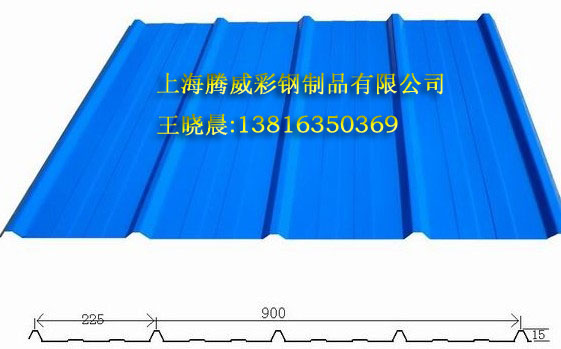 上海騰威生產(chǎn)供應(yīng)各種彩鋼夾芯板彩鋼壓型瓦13801849554