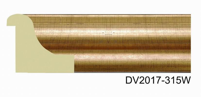 金色畫框條，鍍金畫框條3031-1-G，深圳協(xié)盛制作供應(yīng)實木畫框條