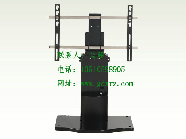 電動電視架，電動智能升降架，液晶電視旋轉電動架，電視機電動升降架廣東仙人掌視訊
