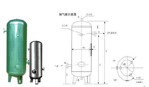 蘇州市儲氣罐廠家,2.5立方儲氣罐,申江牌儲氣罐供應(yīng)