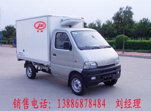 湖北專用特種汽車?yán)洳剀噺S家現(xiàn)貨直銷  長安微型冷藏車 自選冷藏機(jī)組