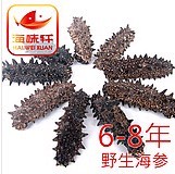 海參干貨， 深海野生 無鹽淡干刺參，海味軒水發海參
