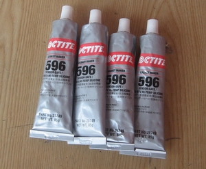 樂泰598硅橡膠平面密封劑 LOCTITE598 樂泰598膠水,300ml/筒