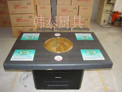 韓國無煙電烤爐，家用電烤爐,仙鶴SF-3900電烤爐,煎涮兩用電烤爐