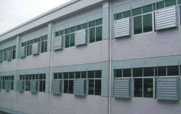 惠州造紙廠廠房通風，中山玩具廠廠房通風