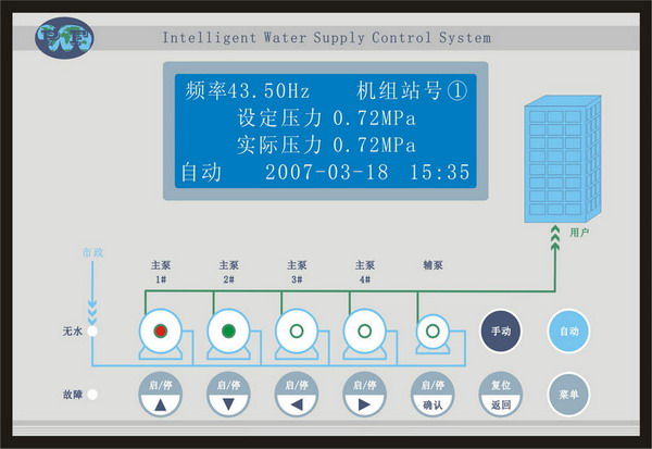 供应广东优质变频恒压供水控制器，智能恒压供水控制器