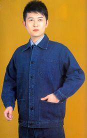 廠家直銷---電力行業牛仔工作服系列，