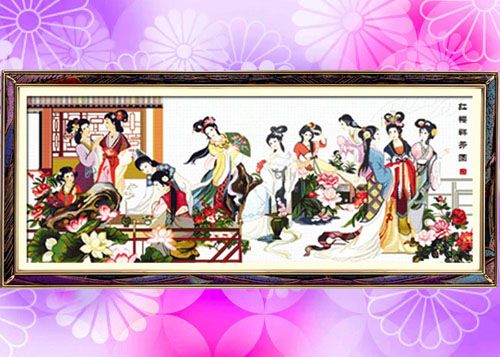家居裝飾上品-皇室貴妃十字繡、風(fēng)景系列十字繡、名畫(huà)系列十字繡低價(jià)供應(yīng)