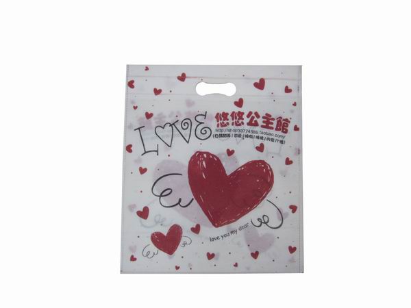 廣西桂林廣州昊創(chuàng)材料包裝工廠供應(yīng)沖孔手提禮品袋，無(wú)線絎縫袋,超聲波熱壓袋