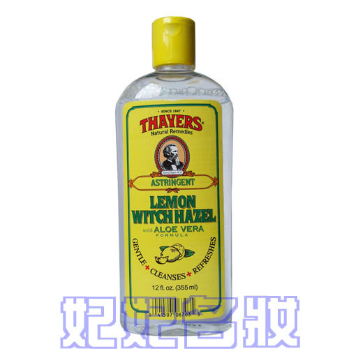 超值tj72元！香港代購Thayers/金縷梅玫瑰爽膚水美白補水 355ML 