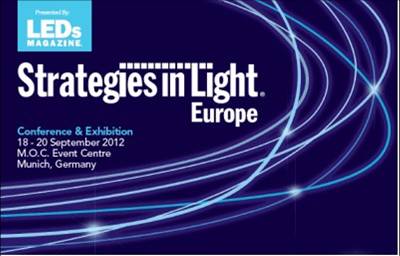 2012歐洲照明技術(shù)策略展STRATEGIES IN LIGHT EUROPE