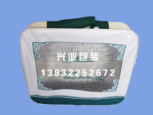 環(huán)保禮品PVC毛毯袋，服裝PVC包裝袋，環(huán)保PVC塑料袋