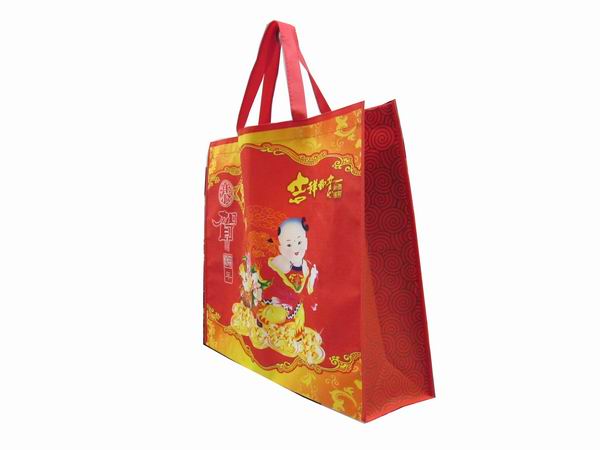 廣西桂林淋膜廣告禮品袋，彩印廣告禮品袋，淋膜廣告宣傳袋