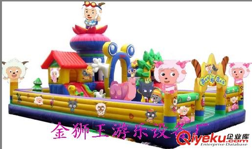  沖氣城堡 兒童充氣玩具--鄭州金獅王游樂設備有限公司