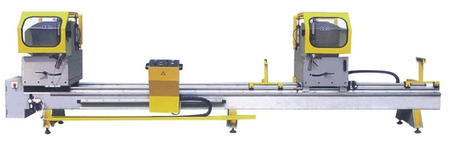 供應(yīng)鋁門窗機器鋁材雙頭鋸切割機 廣東佛山金久生產(chǎn)廠家