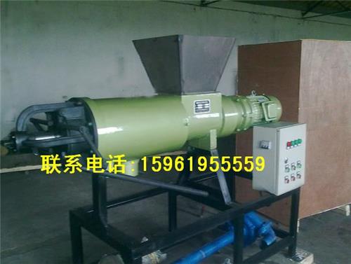 衢州市鸡粪便处理挤压机设备www.zhongkuen.com