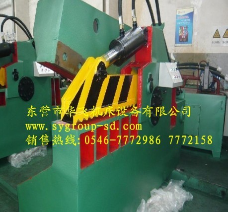 山東華飛機(jī)床供應(yīng)Q43-160噸液壓鱷魚剪切機(jī)，刀口800mm噸鱷魚剪切機(jī)價(jià)格