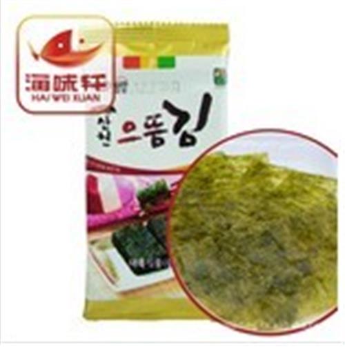 供应韩国进口，三旋海苔，海味轩批发进口三选海苔，原味海苔