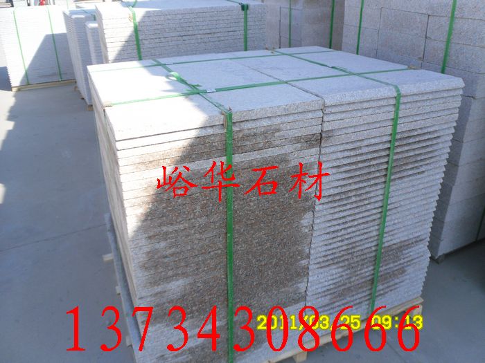 峪華石材五蓮紅巨型門牌石，五蓮紅路平石，五蓮紅路沿石