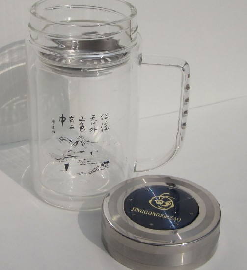 玻璃雙層杯供應(yīng)，玻璃雙層杯批發(fā)，玻璃雙層杯定做