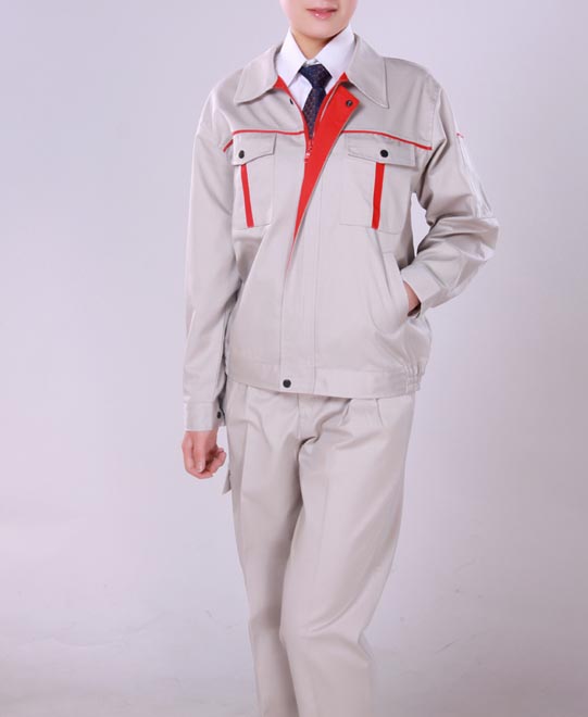 供應(yīng)冬裝工作服 秋裝長袖翻領(lǐng)套裝工作服 職業(yè)裝工作服
