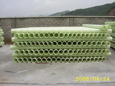 規范的玻璃鋼管玻璃鋼夾砂管件，玻璃鋼電纜保護管
