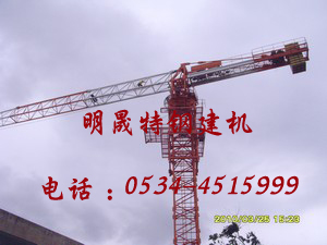 40塔吊，內(nèi)蒙古二連浩特40塔吊，4808塔吊，明晟塔機(jī)廠家直銷(xiāo)