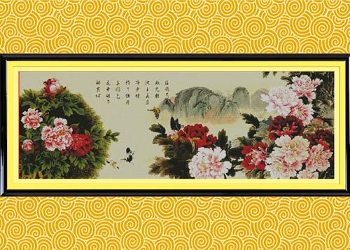 免費(fèi)加盟泰山皇室貴妃十字繡工作增收兩不誤、十余種系列十字繡供選擇