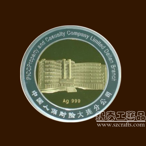 深圳銀泰“獎章從這里誕生”南方{zd0}生產廠家，深圳銀泰工藝品工藝品有限公司