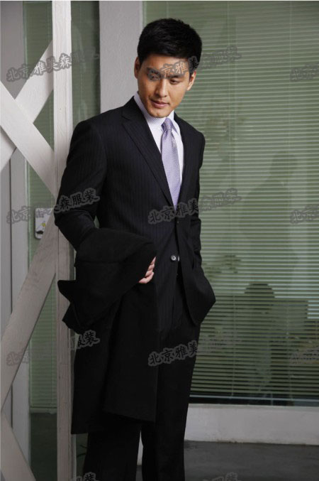 西裝加工|加工全毛西服|一粒扣正裝西服|步森西裝廠家