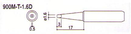 900M-T-1.2D無鉛烙鐵咀，無鉛烙鐵頭