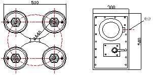 主發(fā)電機(jī)翻轉(zhuǎn)架