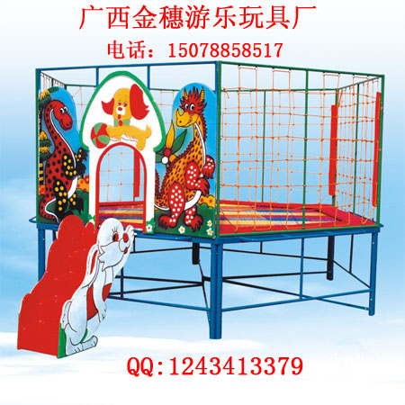 供應(yīng)陽朔兒童蹦蹦床，桂林幼兒游樂玩具價格