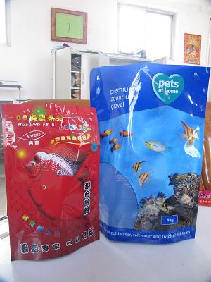 北京魚食袋，生產(chǎn)各種魚食袋，魚食袋廠家，印刷各色魚食袋