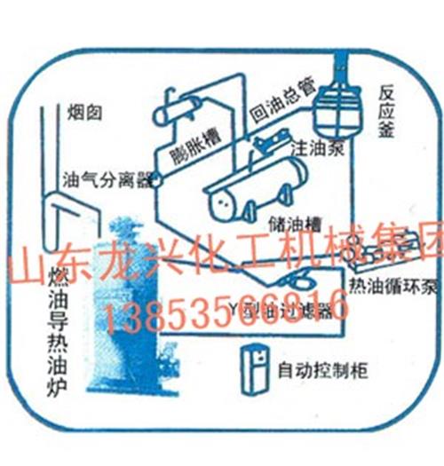 供应莱州有机热载体导热油炉 有机热载体锅炉 龙兴立式燃油导热油炉