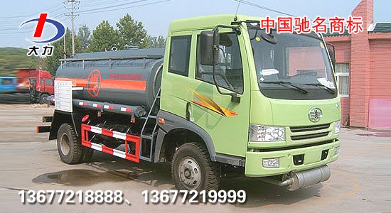 供應(yīng)解放單橋油罐車3噸油罐車5噸油罐車 0722-3328333